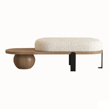 Wooden Bedroom Ottoman