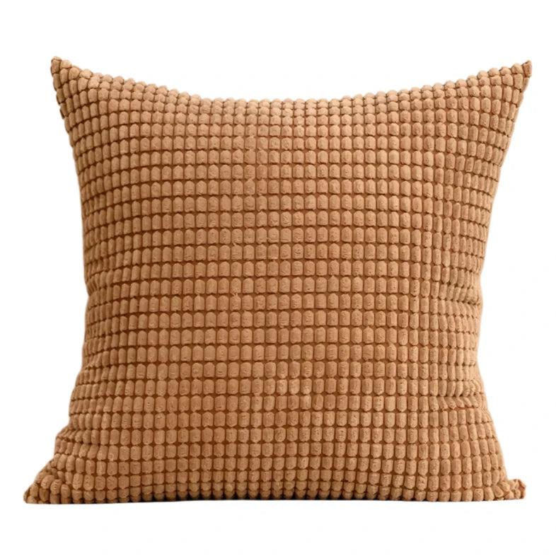 Corduroy Throw Pillow Case